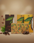 Pack Découverte Plus – Coffret de 5 Chocolats Artisanaux de Manabí